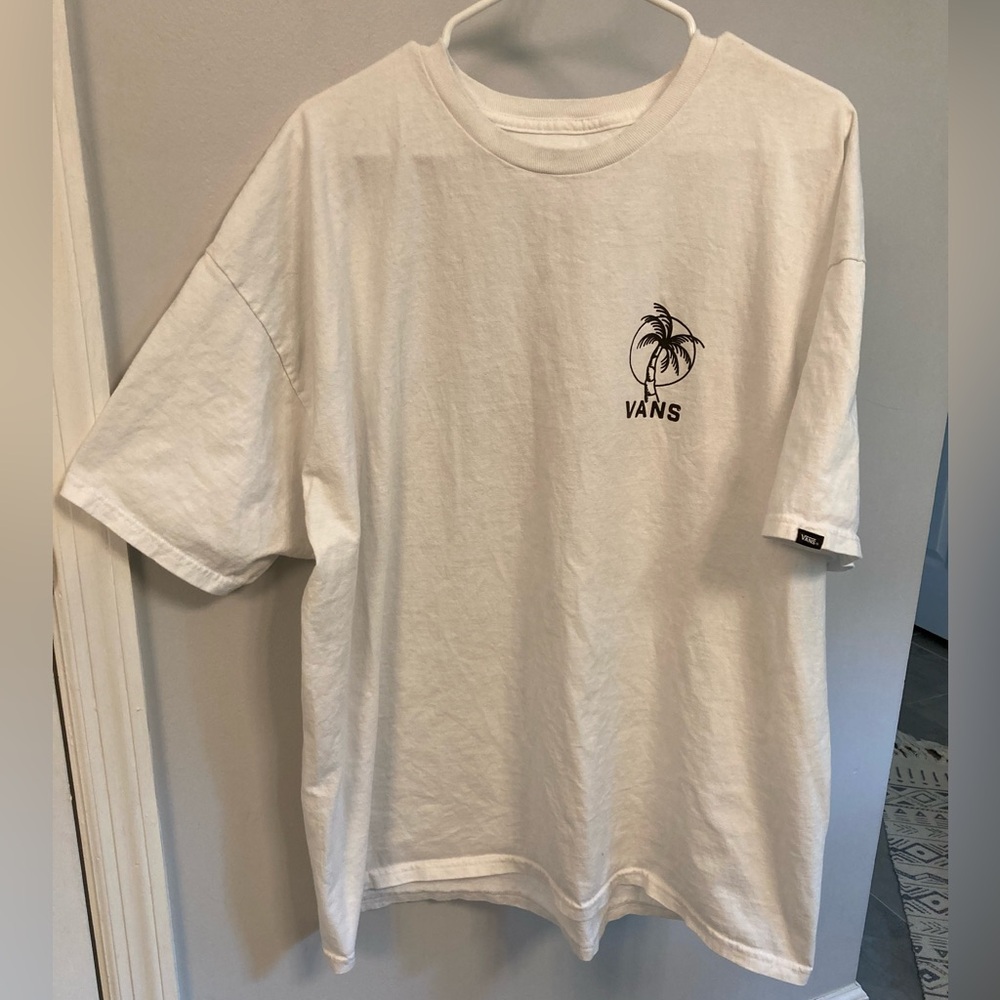 Vans California men’s white classic fit short sleeve shirt size XXL